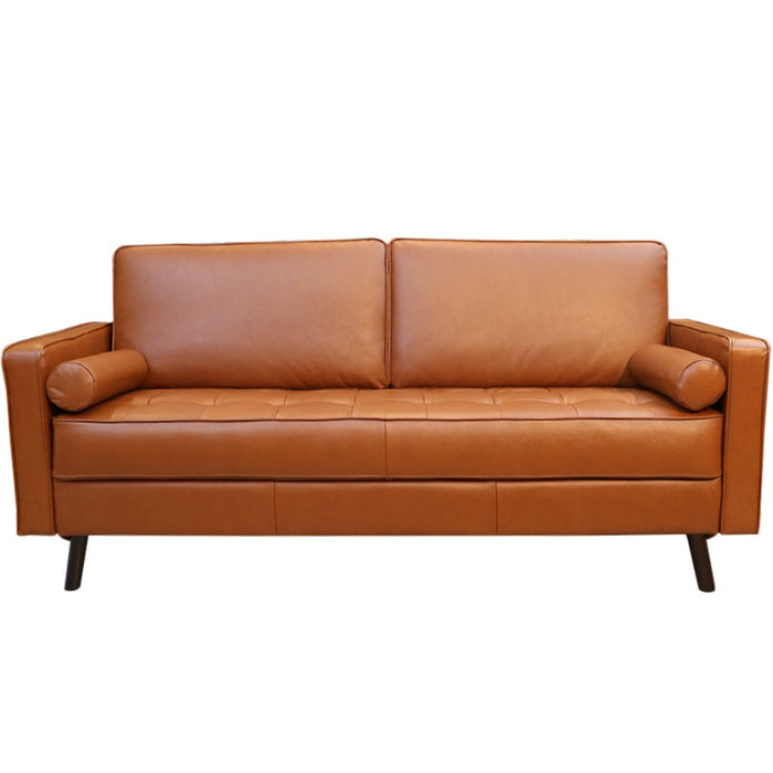 Mempra Design Genuine Leather Sofa 73" - Messi Outen