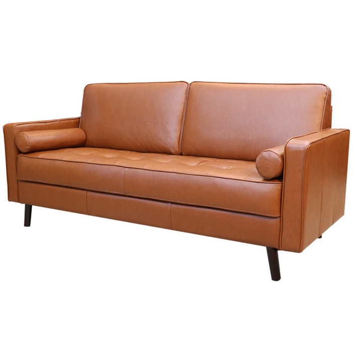Mempra Design Genuine Leather Sofa 73" - Messi Outen