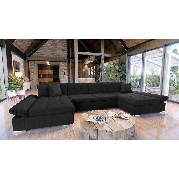Maxima House LIA Sectional Sleeper Sofa, Universal Corner
