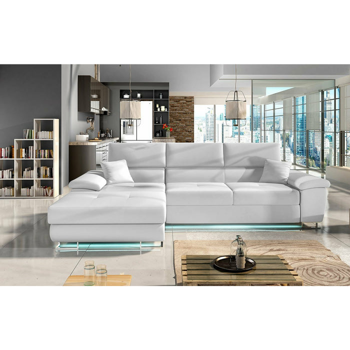 Maxima House AMADEO Mini Sectional Sleeper Sofa