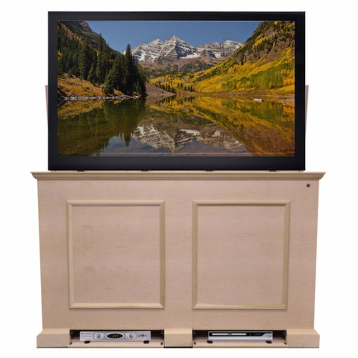 Touchstone Home Products Grand Elevate 74009 Unfinished TV Lift Cabinet for 65" Flat screen TVs 74009