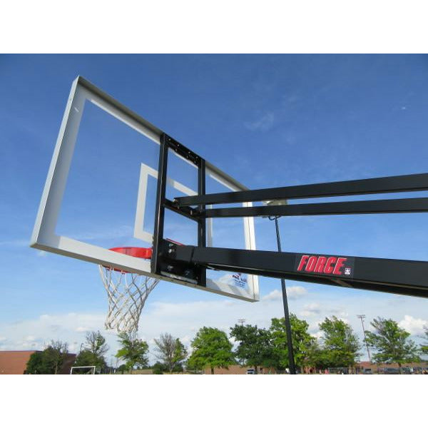 First Team Force Endura™ In Ground Adjustable Basketball Goal