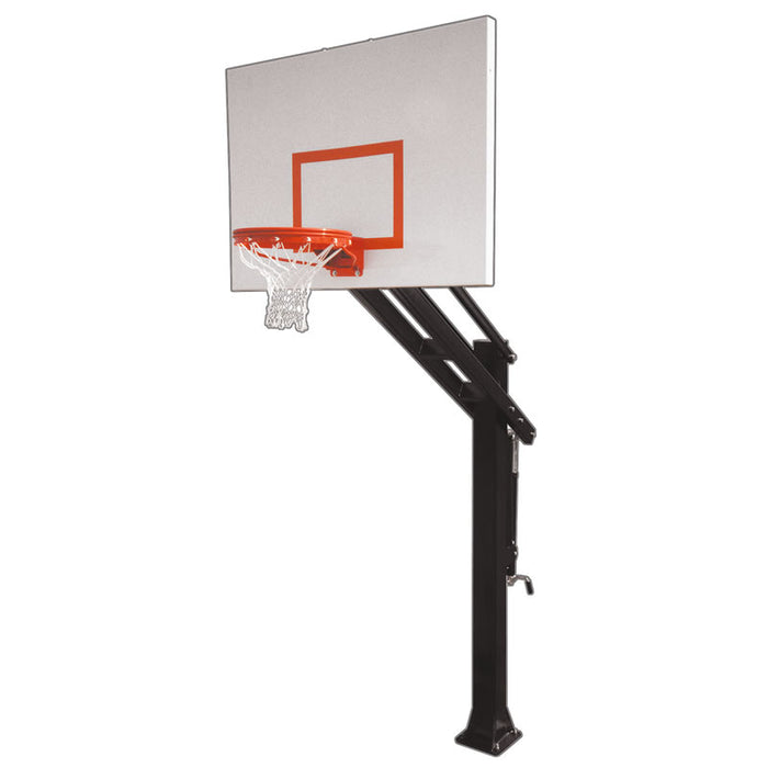 First Team Titan Impervia™ In Ground Adjustable Basketball Goal