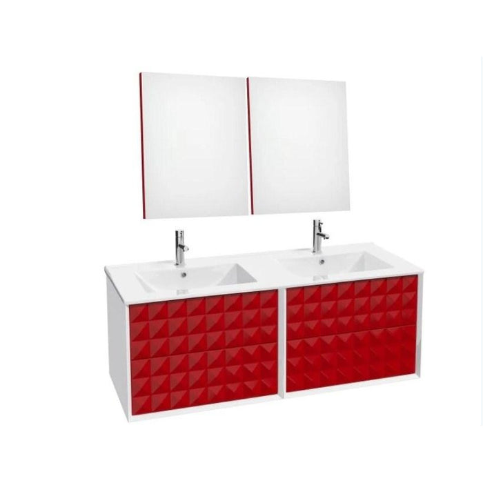 Maxima House ZIRCO Double Sink Bathroom Set
