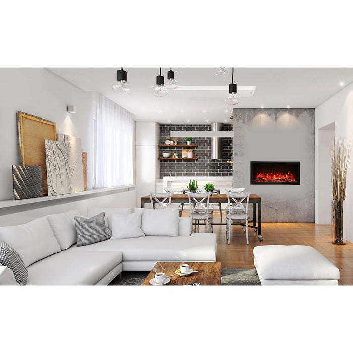 Amantii Symmetry Xtra Tall Smart Electric Fireplace - Modern Homes Supply