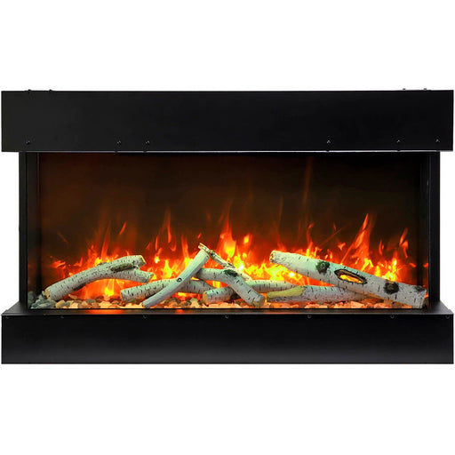 Amantii Tru View Slim -Indoor / Outdoor 3 Sided Electric Fireplace - Modern Homes Supply