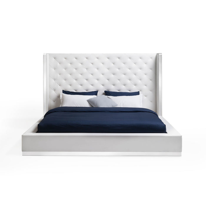 Whiteline Modern Living Abrazio King Bed