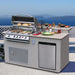 Cal Flame Customizable 6 Foot BBQ Island Pavilion PV6016 - Modern Homes Supply