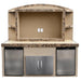 Cal Flame Outdoor Entertainment Center Paradise - Modern Homes Supply