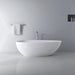 Clovis Goods 30.7'' L x 59'' W x 21'' H Solid Surface Freestanding Bathtub 0S01102-59 - Modern Homes Supply