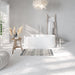 Clovis Goods 67" x 29.5" x 22" Solid Surface Freestanding Bathtub 21S01103-67 - Modern Homes Supply