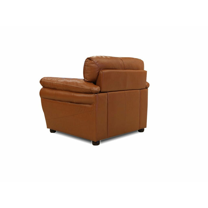 Mempra Design Genuine Leather Armchair - Delta Wide 43" Collection MEDS1034