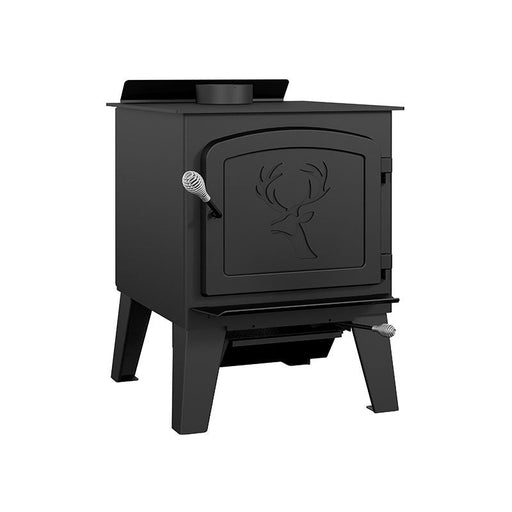 Drolet Black Stag II Wood Stove DB03411 - Modern Homes Supply