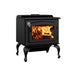 Drolet Escape 1800 Wood Stove on Legs - Black Door DB03105 - Modern Homes Supply