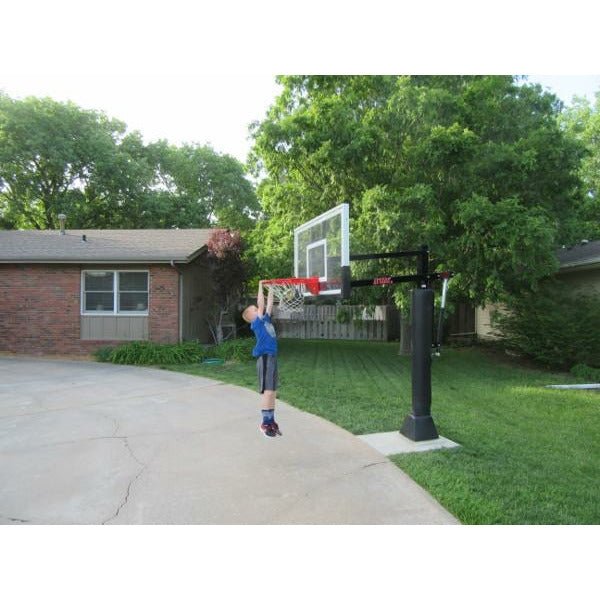 First Team Attack Pro™ In Ground Adjustable Basketball Goal - Modern Homes Supply